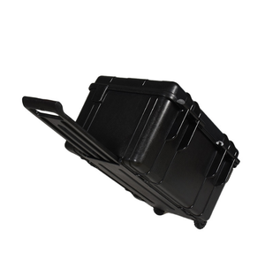 DF0715 76L 77L Rugged Trolley case PP <b>Plastic</b> Made Durable with Handles and <b>Wheels</b> Durable for Travel and Transporation - Product Image 4