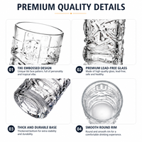 Verres à vin cylindriques transparents personnalisés avec logo, 20 oz, pour whisky, cocktails, jus, etc.