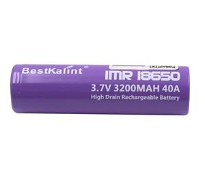 BestKalint 18650mAh <span class=keywords><strong>IMR</strong></span> 3200mAh 40A Corriente de descarga 3,7 V Batería de iones de litio Laptop Scooter Gaming Recargable MSDS - Product Image 2