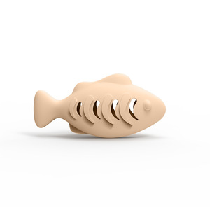 Bola de menta para gatos personalizada, juguetes en forma de pez, juguetes para mascotas, bola interactiva, Limpieza de dientes para mascotas - Product Image 2