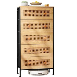 Cross-border rattan <b>storage</b> <b>cabinet</b>, high-value home <b>bedroom</b> furniture, large-capacity floor-standing <b>storage</b> <b>cabinet</b> with - Product Image 2