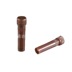 Fay Cryovial jetable à fond plat, à spirale, brun, opaque, 2,0 ml, scellé FA002B-2 - Product Image 1