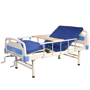 Home Multi Functional Nursing <b>Bed</b> Manual <b>With</b> Wheels 1.1M Wide For Elderly Care And Nursing Homes - Product Image 2