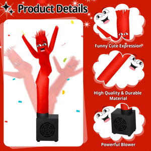 Mini Air Dancer Sky Wavy Man gonflable, cadeau promotionnel, en stock, vente en gros - Product Image 4