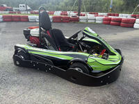 EGS 160cc para Motor de 4 Tiempos, Go Kart con Pedales para Exteriores, con Gasolina, Velocidad Máxima de 40 km/h, Capacidad de Carga de 200 kg para Adultos y Niños