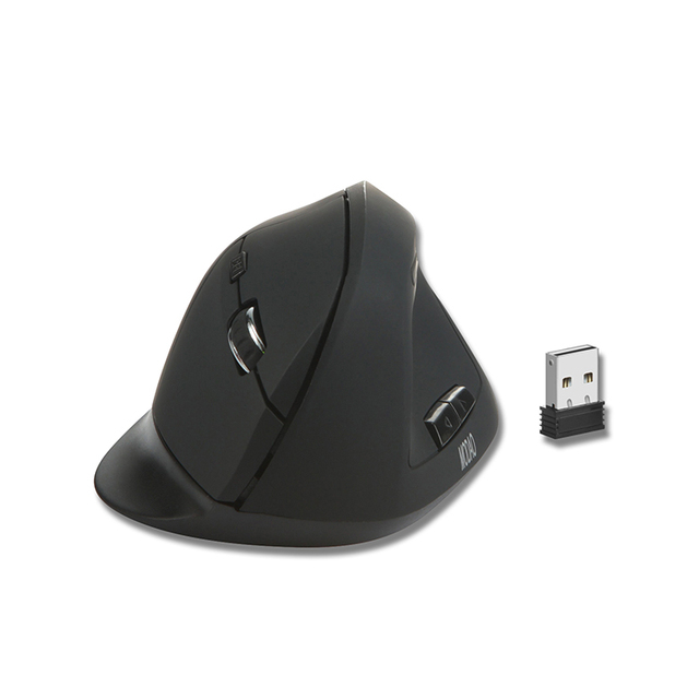 2.4G Advanced Ergonomic Design Vertical Wireless Mouse Reduces Muscle Strain
