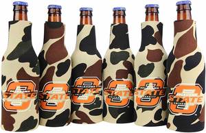 Funda Aislante Personalizada para Botella de Cerveza de Neopreno de 330 ml (12 oz) con Logotipo Personalizado, Funda de Neopreno para Bebidas con Diseño de Camuflaje - Product Image 4