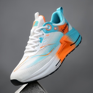 Chaussures de course pour hommes, sportives, à lacets, respirantes, légères, confortables, en mesh, grandes tailles, dédiées à la course - Product Image 2