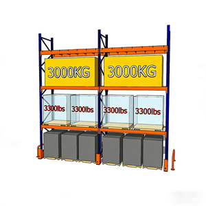 Sistema de Estanterías de Almacenamiento Ajustables ODM <span class=keywords><strong>para</strong></span> Almacenes, Estanterías Industriales de Alta Resistencia, Unidades Apilables, Estanterías de Acero <span class=keywords><strong>para</strong></span> Paletas - Product Image 1
