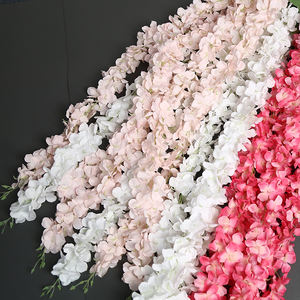 Flores artificiales de alta calidad Wisteria flores vides <span class=keywords><strong>pinturas</strong></span> al óleo decorativas suaves para Acción de Gracias graduación Artificial - Product Image 6