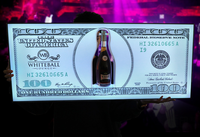 Offre Spéciale : Présentoir LED pour Bouteilles, Motif Dollar Américain, pour Soirées et Boîtes de Nuit, Affichage de 100 Billets Benjamin
