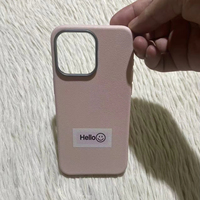 Für Samsung A05s A04e A14 Modische TPU-Leder-Handyhülle für iPhone 17 16 15 14 13 Pro Max Luxuriöses Hello Face Design Handyhülle
