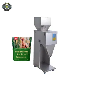 JIAHE small semi-automatic grain weighing sub-machine 999g laundry powder prefabricated bag quantitative filling machine