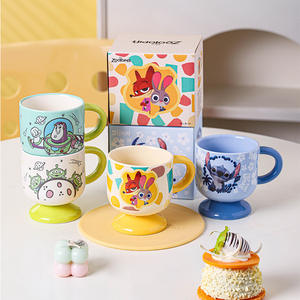 Tazza in Ceramica con <span class=keywords><strong>Disegni</strong></span> di Animali Cartoon 300ml per Regali di Compleanno per Bambini Design Carino di Marie Cat Stitch <span class=keywords><strong>Topolino</strong></span> - Product Image 2