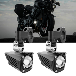 LOYO New Desinge Auxiliary Fog Led Spot Light 60W Mini Driving Light Dual Color For BMW For <span class=keywords><strong>Harley</strong></span> <span class=keywords><strong>Moto</strong></span> Universal - Product Image 6
