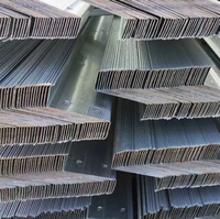 Poutre Z préfabriquée finie, poutre en acier avec poinçonnage, découpe et soudage selon les plans