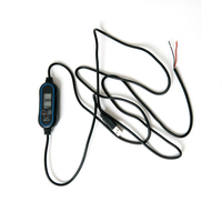 Commutateur de contrôle de vitesse PWM à trois vitesses avec réglage de la température 5V~12V