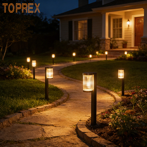 Lámpara Solar Portátil para Jardín con Poste Ajustable, Clasificación IP65, Luz LED de Tungsteno, Venta al Por Mayor de Fábrica, CE ROHS - Product Image 1