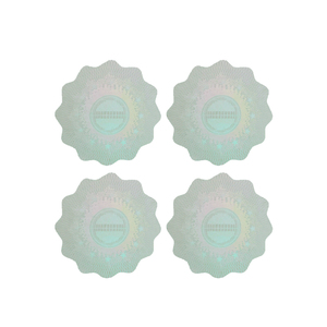 Produttori ologrammi personalizzati Bubble Mailer involucro scatola dispositivo di sigillatura farmaco cosmetici trasparente 3D etichetta ologramma adesivo - Product Image 2