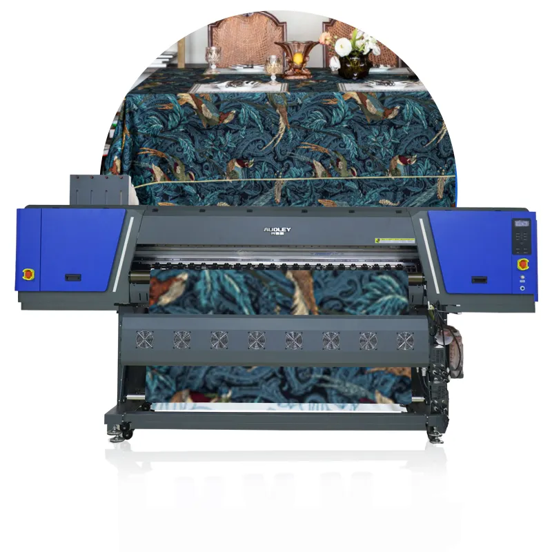 Высокоскоростной текстильный принтер, прямая цена на текстильный принтер с четырьмя головками, сублимационный принтер i3200
