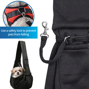 Sac de transport pour animaux de compagnie OEM personnalisé, bandoulière réglable, sac à main portable pour <span class=keywords><strong>chien</strong></span> et chat, idéal pour les voyages en extérieur - Product Image 5