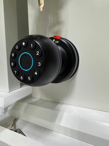 Slimme toegangsdeurvergrendelingen met toetsenbord, buisvormig, van aluminiumlegering, Tuya app, cloud, digitale deurknoppen voor appartement, kantoor en thuisgebruik. - Product Image 6