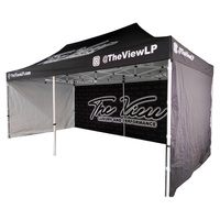 Sunshine Aluminium Cadre Pliant Étanche Gazebo Pop Up Auvent Tente 10x10 10x20 Événement Extérieur Salon Logo Personnalisé