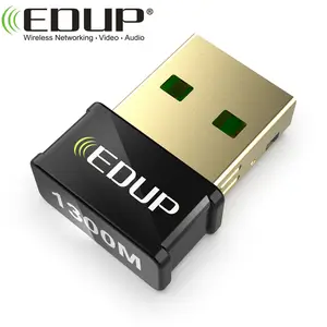 EDUP EP-Nhà Máy Giá EP-AC1683 1300Mbps USB Wifi Adapter Cho Máy Tính Bảng Android
