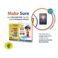 Tappetino da preghiera interattivo per bambini intelligente musulmano imbottito di alta qualità per bambini di 3-9 anni versione Omar e Hana personalizzata 2023