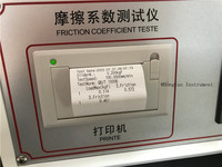 Coeficiente de prueba de fricción ASTM D1894, prueba de materiales de embalaje, probador de coeficiente de fricción