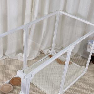 DIY hareketli yıkanabilir PET/ABS üst ve alt kapakları için Pet muhafaza köpek kedi tavşan kafesi ev kapalı - Product Image 4