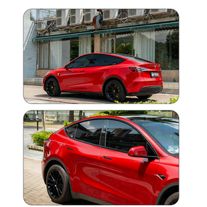 Pellicola Protettiva per Auto in TPU Lucida e Duratura, Rosso Ferrari Cristallino, Impermeabile, per Vernice PPF - Product Image 2