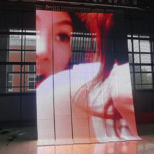 Programlanabilir Esnek <span class=keywords><strong>LED</strong></span> Şerit Perde ve Dijital <span class=keywords><strong>LED</strong></span> Şerit Ekran IP67 Su Geçirmez Noel <span class=keywords><strong>LED</strong></span> Mesh Ekran - Product Image 6