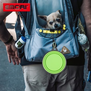 Tazón Plegable de Silicona Ecológico para Perros, Tazón Portátil para Agua y Comida para Mascotas, para Viajar, Caminar, Estacionar - Product Image 5