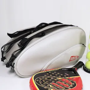 Hoge Kwaliteit Bsci Fabriek Unisex Tennis Padel Pickleball Racket Bal Draagtas 6 Pack Grote Sportuitrusting Rugzak