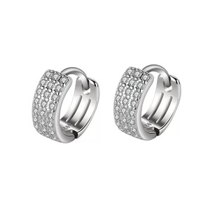 <span class=keywords><strong>Pendientes</strong></span> de Aro Redondos de Plata de Ley 925 para Mujer, <span class=keywords><strong>Brillantes</strong></span> con Circonitas, Oro, Plata, Perlas, Joyería Moderna y Bonita, Regalos para Bodas y Fiestas, Chapados en Oro - Product Image 1