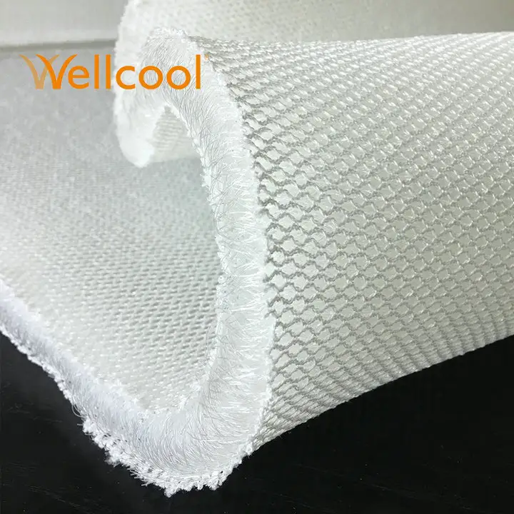 Vải Lưới Không Khí 3D Polyester Dày 20Cm Có Thể Giặt Được Tùy Chỉnh Mẫu Miễn Phí Cho Nệm