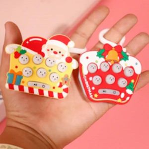 Console de jeu portable Whack-a-Mole, mini-jeu de Noël, jouets de doigt anti-stress, jouets de poche, produits de bureau fantaisie - Product Image 3