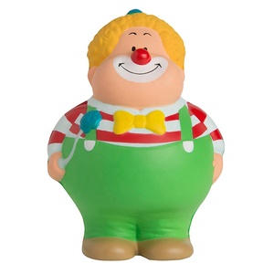 Squishies Toys Clown Bert Shaped Anti-Stress Ball Release Pressure <b>Foam</b> PU Anxiety Relief for 5-7 Years Old - Product Image 1