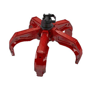 ขายร้อนรถเครนสีส้มเปลือก <span class=keywords><strong>Grapple</strong></span> สำหรับขยะขยะและเศษคว้าขนาดเล็กขนาด - Product Image 3