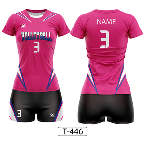 Uniformi da <span class=keywords><strong>Pallavolo</strong></span> Unisex Economiche alla Moda e Resistenti con Stampa a Trasferimento Termico <span class=keywords><strong>Numero</strong></span> Sette - Product Image 4