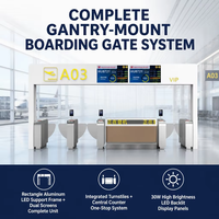 Terminal LCD del Sistema de Visualización de Información de Vuelos (FIDS) para Portales de Aeropuertos con Integración de CMS e Indicaciones de Rutas OEM para Metro