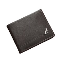 Dompet Kartu Pria Premium Kulit PU OEM - Sederhana, Praktis, Esensial untuk Perjalanan Bisnis, Pasokan Langsung dari Produsen