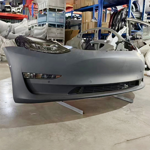 Pare-chocs universels neufs en plastique pour voiture, kit de carrosserie, pare-chocs avant, mise à niveau du plastique pour <span class=keywords><strong>Tesla</strong></span> Model 3 <span class=keywords><strong>Performance</strong></span> 2019 - Product Image 1