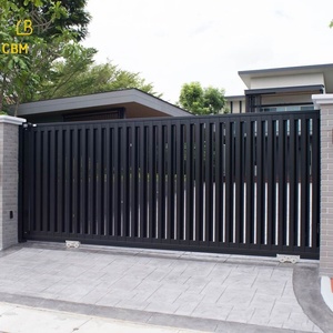CBMmart Puerta exterior Villas Puertas <span class=keywords><strong>de</strong></span> <span class=keywords><strong>hierro</strong></span> Valla Puertas <span class=keywords><strong>DE</strong></span> PRIVACIDAD Puerta oscilante doble <span class=keywords><strong>para</strong></span> jardín doméstico - Product Image 5