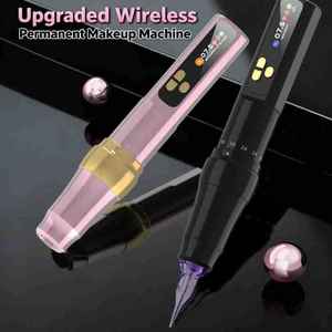 ราคาขายส่ง ปากกาสักคิ้วถาวรแบบปรับระดับได้ แบตเตอรี่คู่ เครื่องสักลาย - Product Image 1