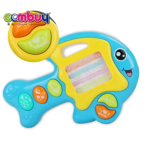 Early learning fishibbon light baby toys music animal piano