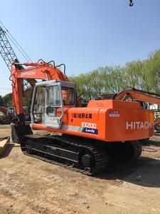 Excavatrice sur chenilles d'occasion KATE Hitachi EX200 d'origine, 18,5 tonnes, Hitachi EX200, HITACHI EX200-5, excavatrice hydraulique d'occasion EX200 - Product Image 2