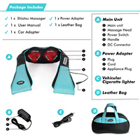 Oreiller de massage cervical gonflable LUYAO, ceinture rechargeable pour soulager la douleur, la relaxation et le soutien thérapeutique en voyage