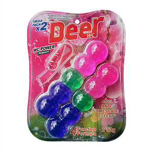 Bloc WC désodorisant automatique écologique parfum lavande Deer WC-2582 avec plus de 80 % d'ingrédients actifs - Product Image 5